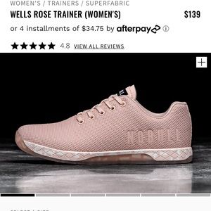 Womens nobull brooke wells trainers size 9